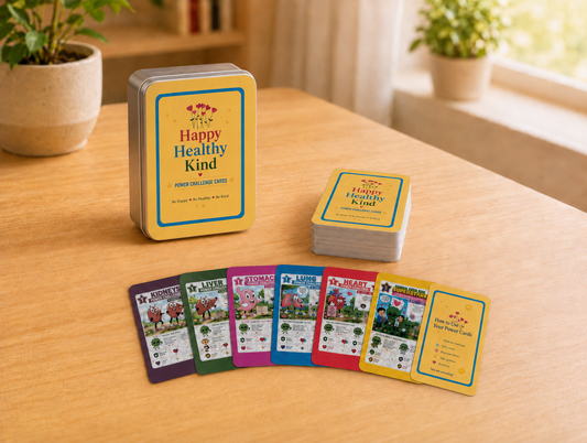 Happy Healthy Kind Power Challenge Cards