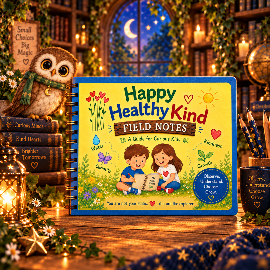 Happy Healthy Kind Field Notes by Kristen Waite